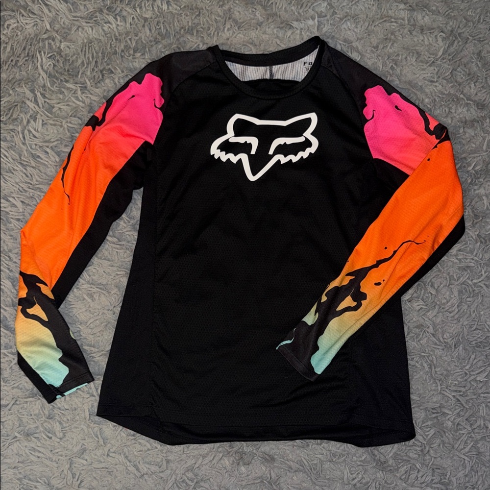 Fox Defend Black and Gray Jersey